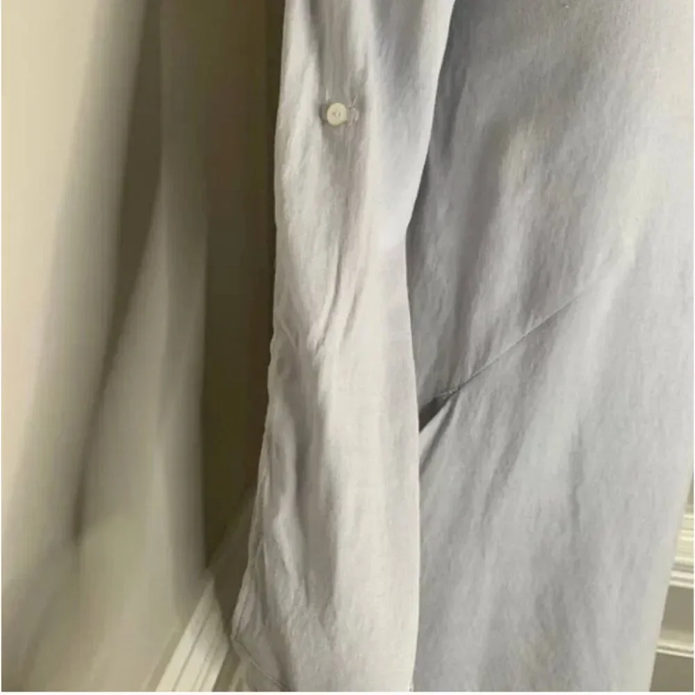 Jade Long Sleeve Popover Roll Tab Sleeve Tunic Lined Dress Size Small - Picture 5 of 9